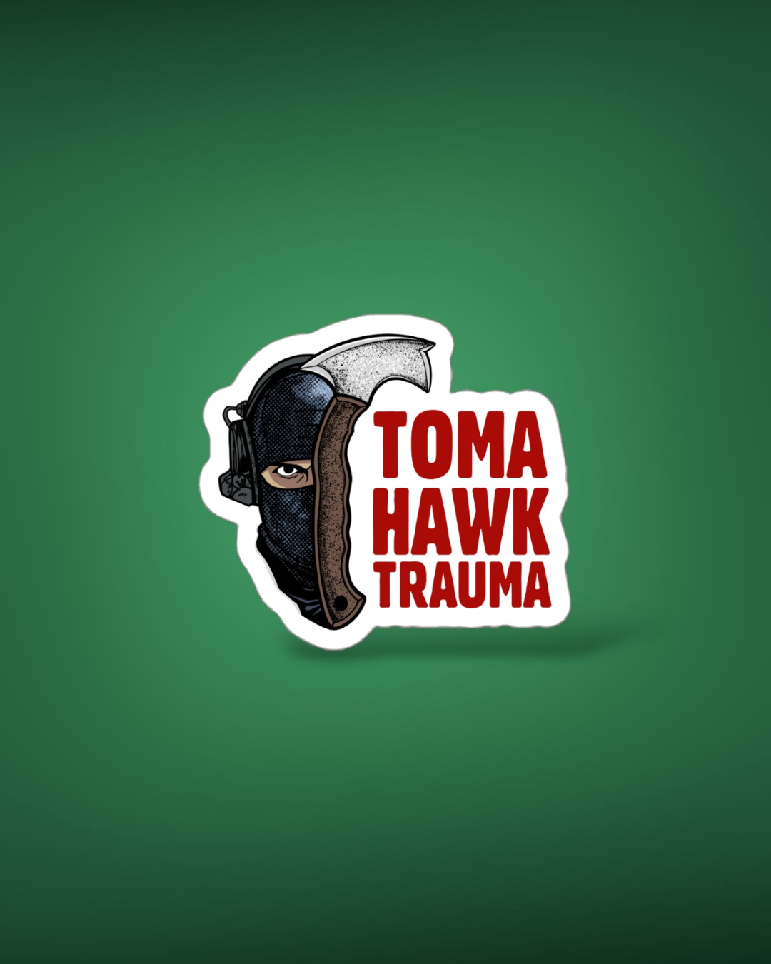 Tomahawk Sticker