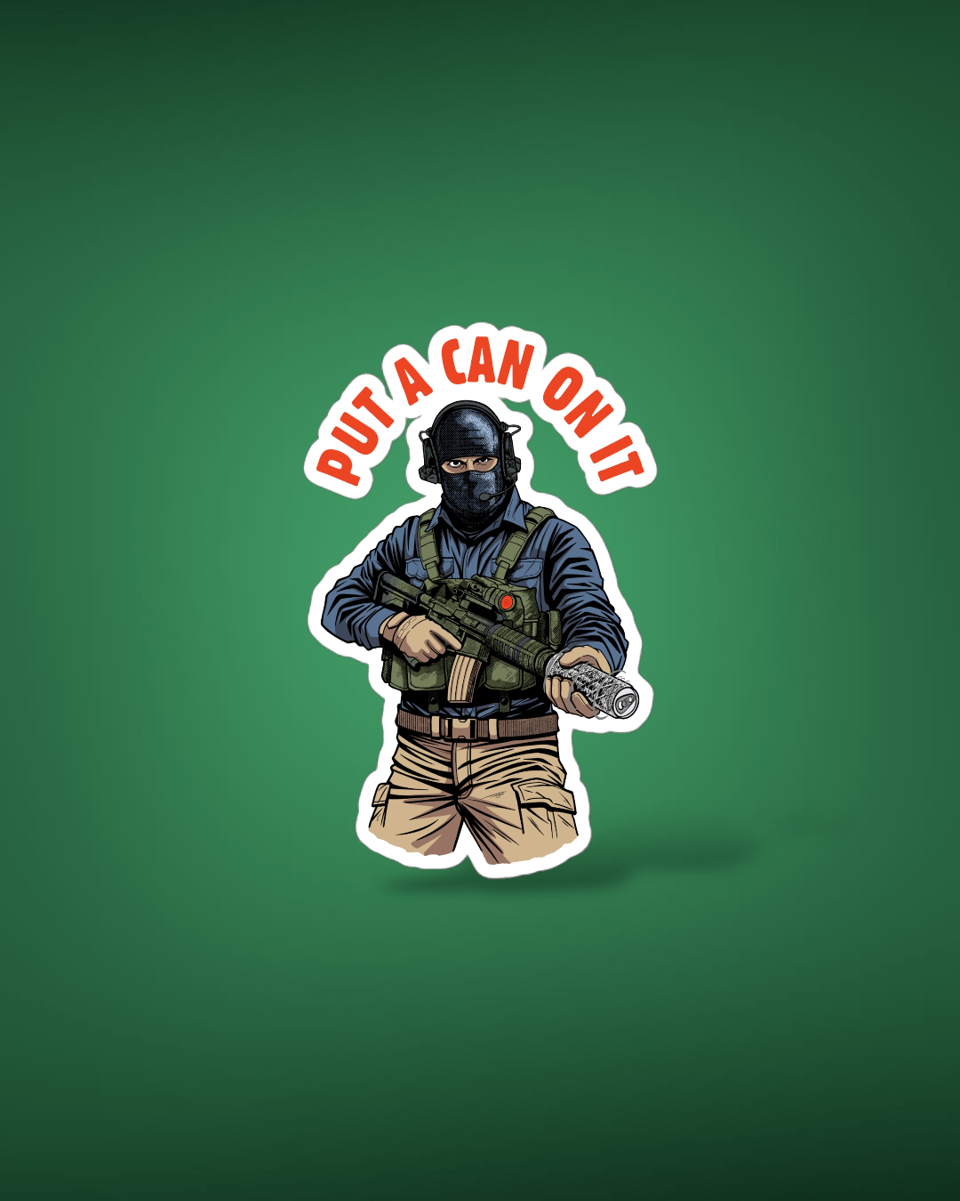 Can Operator Sticker