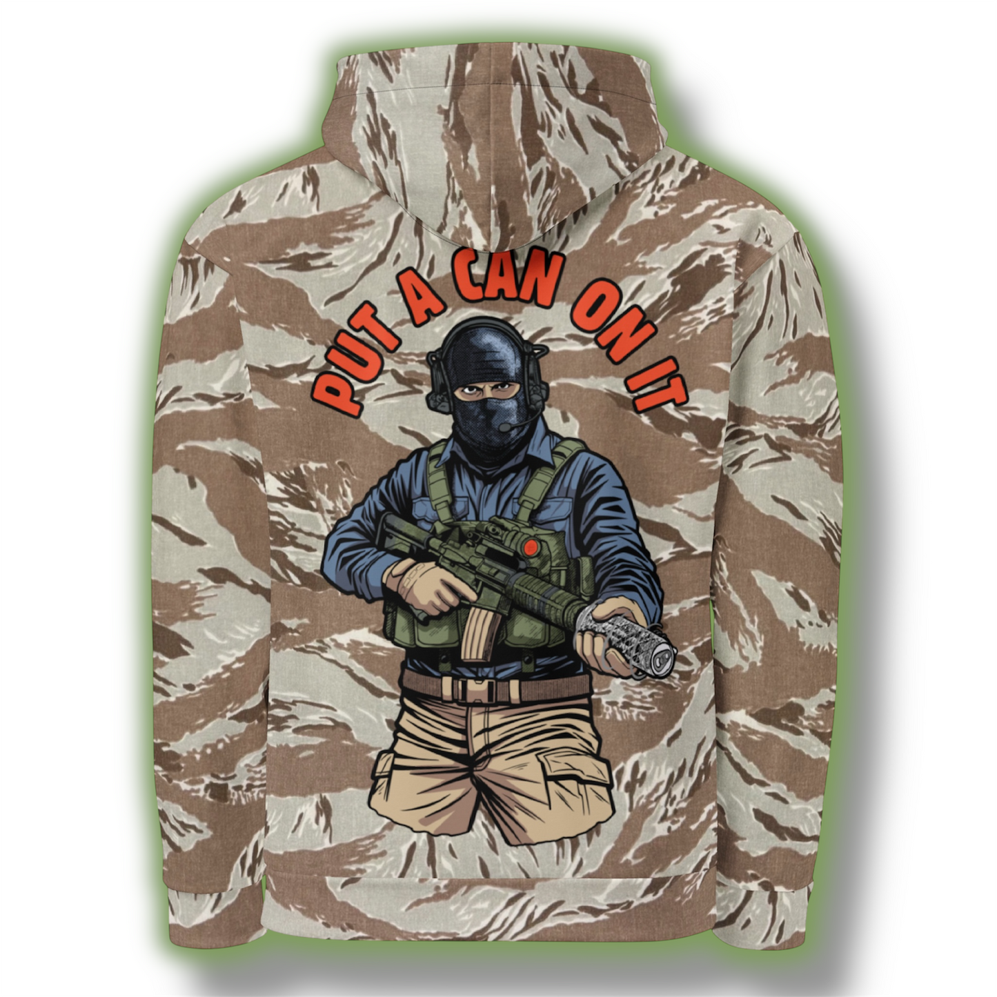 Desert Tiger Stripe "PACOI" Hoodie